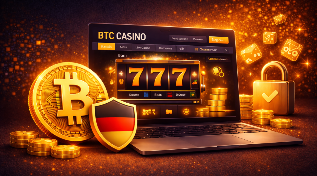 Bitcoin-Casino auf Deutsch mit klarer Benutzerführung